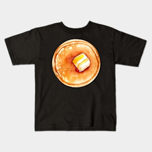 Pancake Watercolour Kids T-Shirt